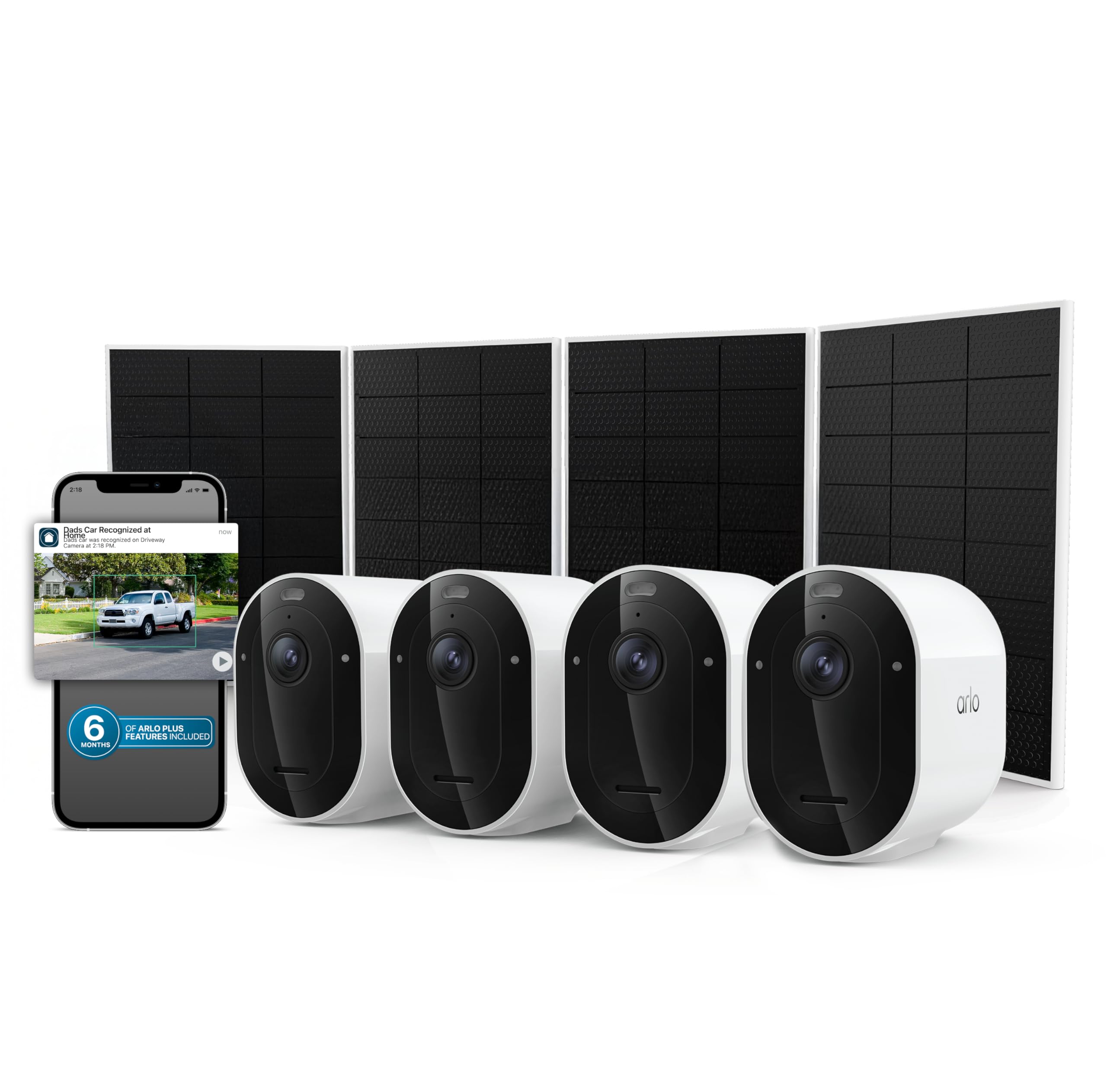 Arlo Pro Security Camera (6th Gen), 2K HDR, Battery Powered, Event